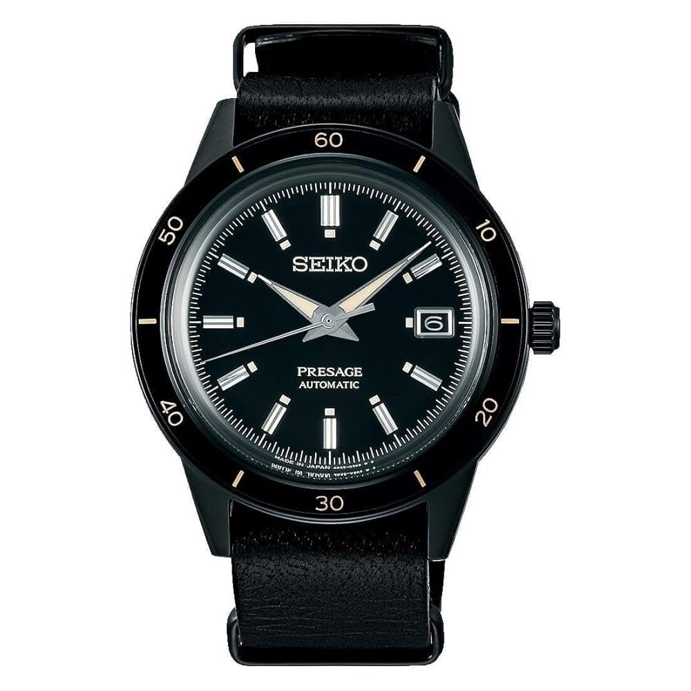 妊*マ様 SEIKO ブラック Amazon.com: SEIKO SRPH95J1,Men's Presage,Automatic,Stainless